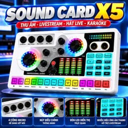 Bộ Livestream X5 + PC-K320 + K1 - Combo Thu Âm, Hát Live, Karaoke Online Kèm Đầy Đủ Phụ Kiện 6