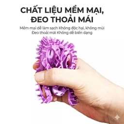 Lót mũ bảo hiểm silicon massage, chống nóng, thông thoáng, bảo vệ tóc, kháng khuẩn (Nhiều màu sắc) 4
