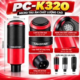 Combo Livestream Icon Upod Pro + Micro PC-K320 + NMC-AUDIO SC379-Stereo | Bộ Thu Âm Livestream Karaoke Hát Live 3