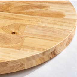 Mặt Bàn Tròn Gỗ Cao Su Ghép Đường Kính 60cm ( phủ keo 2 mặt )  ,Dày 18mm 3