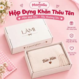 (THÊU TÊN) Khăn Len Dạ Cao Cấp Thêu Tên Theo Yêu Cầu Khăn Choàng Cổ Quà Tặng Bạn Trai Bạn Gái Valentine 65*200cm 2