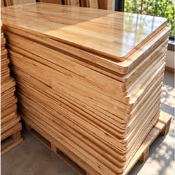 Mặt Bàn Hình Chữ Nhật Cao Su Ghép ( phủ keo 2 mặt ) ,Dày 18mm 3