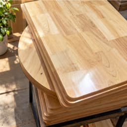 Mặt Bàn Hình Chữ Nhật Cao Su Ghép ( phủ keo 2 mặt ) ,Dày 18mm 4