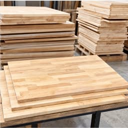 Mặt Bàn Hình Chữ Nhật Cao Su Ghép ( phủ keo 2 mặt ) ,Dày 18mm 2