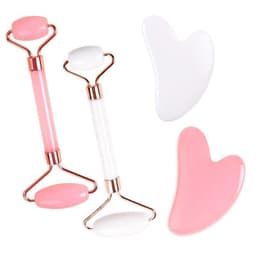 Bộ Đá Cây Lăn Massage Nâng Cơ Mặt Giảm Nếp Nhăn và Cọ Rửa Mặt, Masage Tạo Bọt Bạch Tuộc Cao Su 6