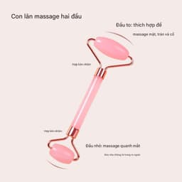 Bộ Đá Cây Lăn Massage Nâng Cơ Mặt Giảm Nếp Nhăn và Cọ Rửa Mặt, Masage Tạo Bọt Bạch Tuộc Cao Su 7