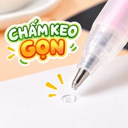 Bút keo chấm cây lẻ hoặc gói 6 cây – Dán giấy, trang trí sổ tay journal và scrapbook 2