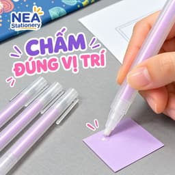Bút keo chấm cây lẻ hoặc gói 6 cây – Dán giấy, trang trí sổ tay journal và scrapbook 7