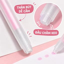 Bút keo chấm cây lẻ hoặc gói 6 cây – Dán giấy, trang trí sổ tay journal và scrapbook 5