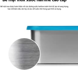 NEW- HỘP INOX CUITISAN ZEO-FRESH NO.9-EC7-ZS09 8