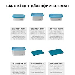 NEW- HỘP INOX CUITISAN ZEO-FRESH NO.9-EC7-ZS09 9