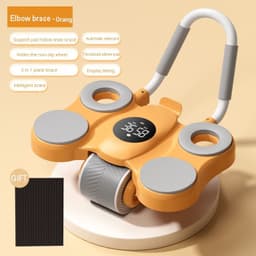 🔥 Thanh Lý Xả Kho | Con Lăn Tập Cơ Bụng 2 Bánh Trợ Lực Tự Động Kéo Về(Màu Vàng Cam ) Nhanh tay kẻo hết 9