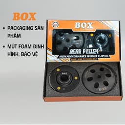 Bộ Nồi Sau Xe AirBlade 125 / Lead 125 / SH Mode / Click 125 / PCX / Vario Thương Hiệu BOX 6