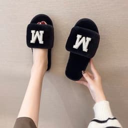 Dép lông thời trang HOT TREND mùa đông dành cho nữ, dép bông mềm mại có thể đi ra ngoài DP 8