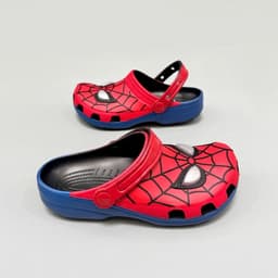 Dép sục classic marvel spideman ver 3, sục classic nhện siêu anh hùng 3D sắc nét unisex, sục nhựa eva chống trượt 4