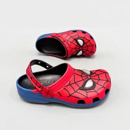 Dép sục classic marvel spideman ver 3, sục classic nhện siêu anh hùng 3D sắc nét unisex, sục nhựa eva chống trượt 3