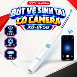 Camera Soi Tai XO-CF56 Kết Nối Điện Thoại, 6 Đèn LED, Ống Kính 3.5mm, Dùng Cho iOS Và Android 1