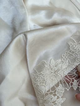 Áo Yếm Nữ CHANSEE Lụa Cổ Chéo Viền Ren, Tôn Dáng Đi Chơi Đi Tiệc Vải Lụa Cao Cấp 8