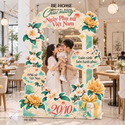 Bảng Chào,Backdrop Photobooth 20/10, 20/11 Ngày Nhà Giáo Việt Nam, Decor Cửa Hàng, Lớp Học, Văn Phòng - BeHome Decor 7