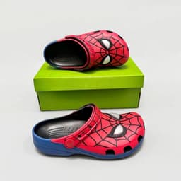 Dép sục classic marvel spideman ver 3, sục classic nhện siêu anh hùng 3D sắc nét unisex, sục nhựa eva chống trượt 6