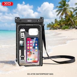 Túi Chống Nước Điện Thoại XO-KT05 Chuẩn IPX8, Dùng Cho Máy Đến 8.5 Inch, Kèm Dây Đeo 57cm 6