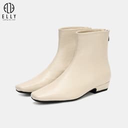 Giày boots nữ ELLY EGM333 da microfiber cao cấp gót 2.5 cm thời trang thanh lịch 8