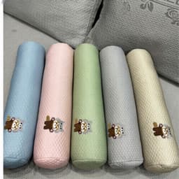 Gối ôm cho bé, gối ôm băng lạnh cho bé họa tiết thêu siêu dễ thương kích thước 55cm 3
