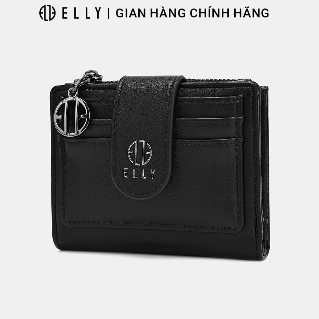Ví nữ ELLY EVH117 ví cầm tay da tổng hợp cao cấp nhỏ gọn nhiều ngăn thời trang thanh lịch