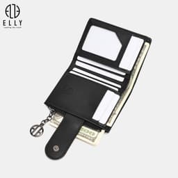 Ví nữ ELLY EVH117 ví cầm tay da tổng hợp cao cấp nhỏ gọn nhiều ngăn thời trang thanh lịch 4
