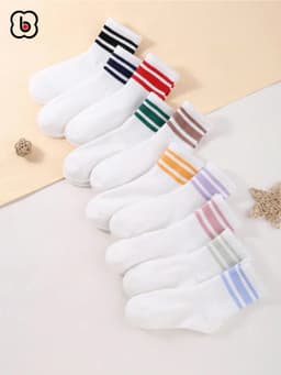 Tất cao cổ cho bé trai bé gái, vớ trẻ em phong cách hàn quốc, có size cho bé từ 1 đến 10 tuổi 3