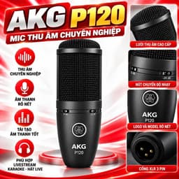 Bộ Livestream Upod Pro + P120 + NMC-AUDIO SC378 Pro Full Combo Thu Âm Livestream Karaoke Hát Live Kèm Phụ 3