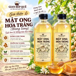 Combo 2 Lít Mật Ong Hoa Trắng (Hoa Blong Song) – GIAN BẾP QUÊ - Mật Ong Nguyên Chất 1