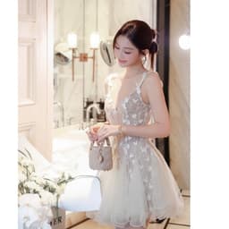 TRAN ALI ĐẦM REN HOA  THỜI TRANG THIẾT KẾ 3