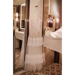 CHOUCHOU ĐẦM REN NÚT NGỌC LINLUXE 6