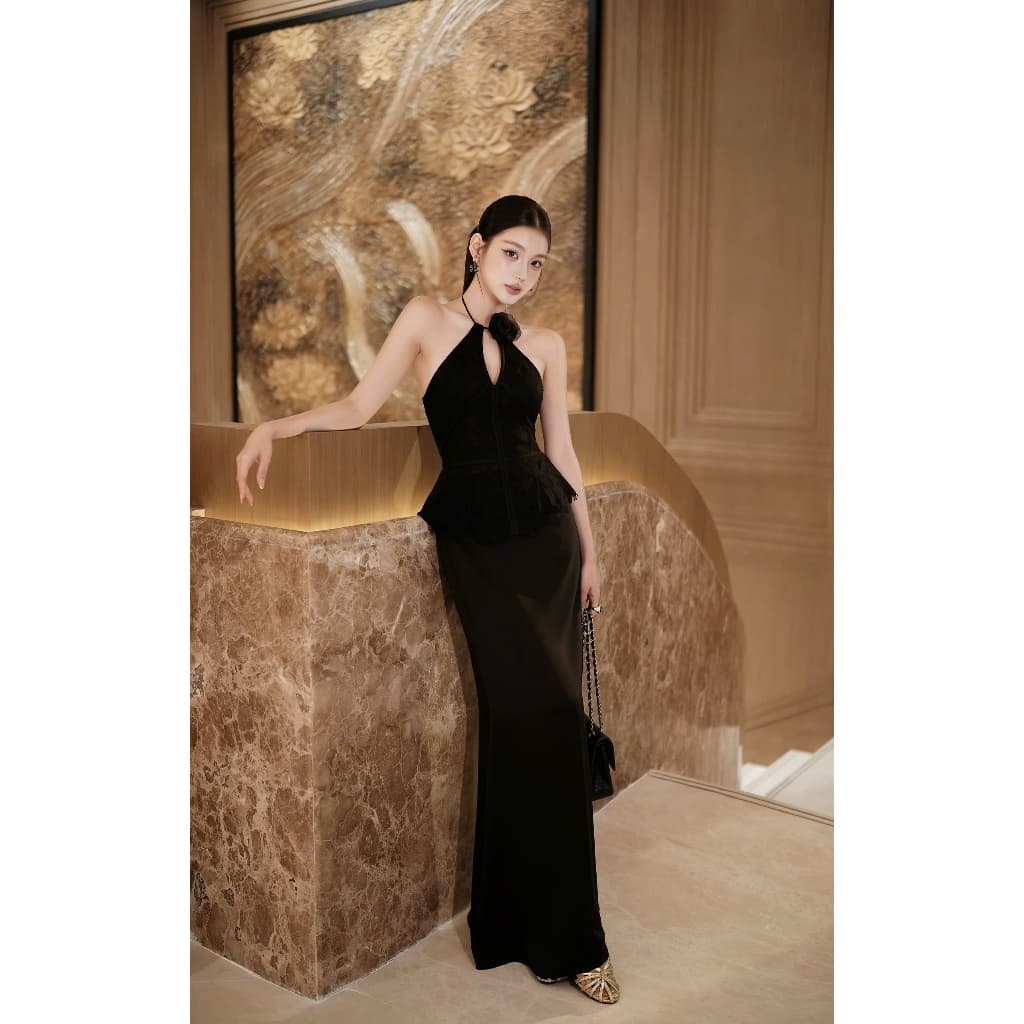 CHOUCHOU SET YẾM REN HOA LINLUXE