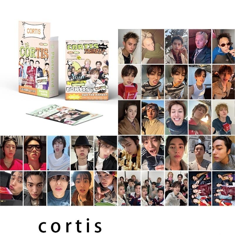 Set 50 photo card unoff Hologram CORTIS dễ thương 2026
