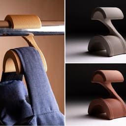 Móc Treo Ba Lô Chịu Lực - Treo Túi Xách, Áo Khoác - Nhựa Cao Cấp - Tủ Quần Áo, Phòng Ngủ 1
