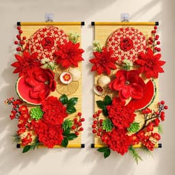 Căp Đối Mành Tết Trang Trí Nhà Cửa - Set Mành Treo Tường 2027 7