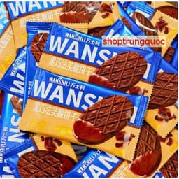 Bánh quy giòn mỏng Wan Shi Li 218g - Hộp 12 khay ngon, hấp dẫn cho bữa trà bánh! 7
