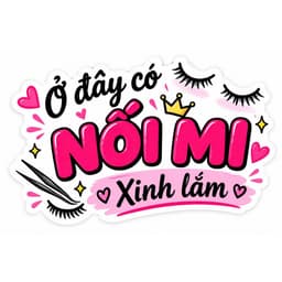 Decal TRANG TRÍ TIỆM NAIL, MI, SPA, TIỆM TÓC -stick bóc dán kính chống nước, chống nắng dán ngoài trời, decor quán 4