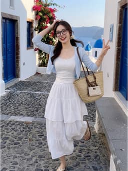 Áo khoác dáng lửng ngắn cardigan MỎNG NHẸ MÁT TRƠN, LYNLUX, áo kiểu mặc bên ngoài nữ tay dài vải cotton giấy cao cấp A15 6