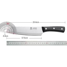 Dao Thái Thịt Cán Nhựa Đen Asakh Japan No.251 và ON-561/ 919 Cán Gỗ 5