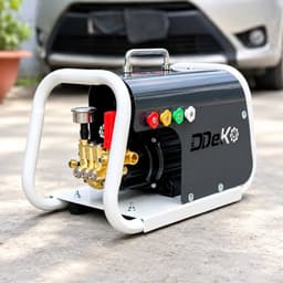 Máy xịt rửa xe 3000W DDEKO/DEKO DK-P1401, Piston 14mm, áp lực 150 Bar, lưu lượng 15L/p, dây 15m, CB chống giật. 5