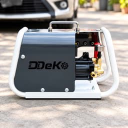Máy xịt rửa xe 3000W DDEKO/DEKO DK-P1401, Piston 14mm, áp lực 150 Bar, lưu lượng 15L/p, dây 15m, CB chống giật. 4
