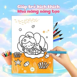 Sách tô màu Magical Coloring - Perfect for creative kids 3