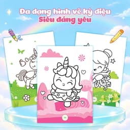 Sách tô màu Magical Coloring - Perfect for creative kids 2
