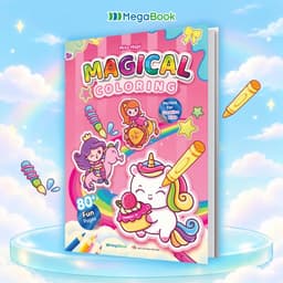 Sách tô màu Magical Coloring - Perfect for creative kids 1