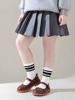 Tất cao cổ thu đông cho bé họa tiết đáng yêu Babylovego TTE003 5