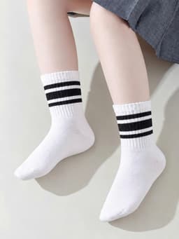Set 5 đôi tất cao cổ thu đông cho bé  BabyloveGO tất trẻ em họa tiết đáng yêu cho bé 2-12 tuổi 6