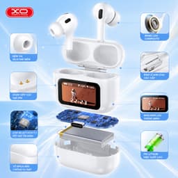 Tai Nghe Bluetooth - XO Việt Nam - Tai Nghe Không Dây | XO X36 Pro ANC Chống Ồn, Màn Hình Led 2